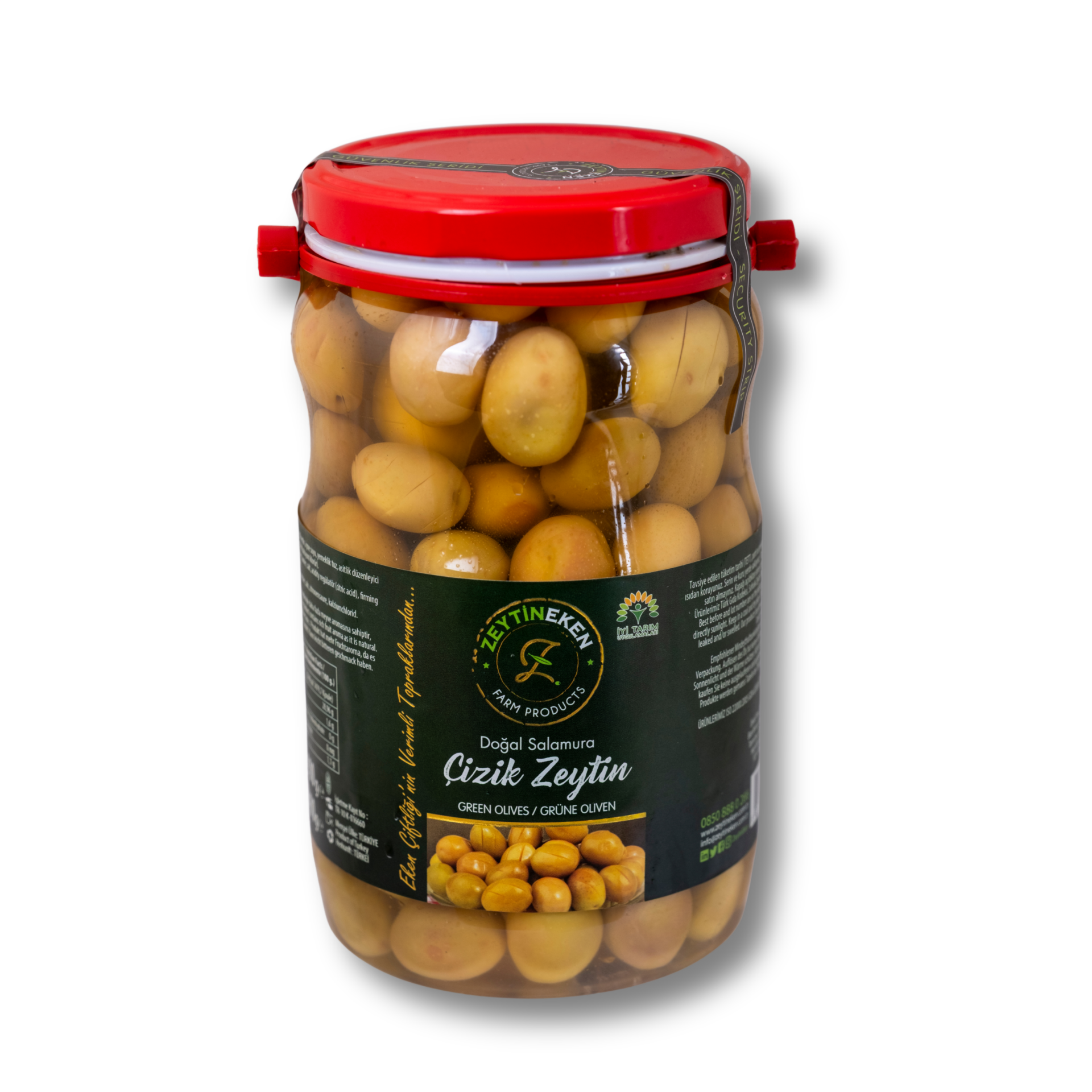 900 G. PET YEŞİL ÇİZİK ZEYTİN