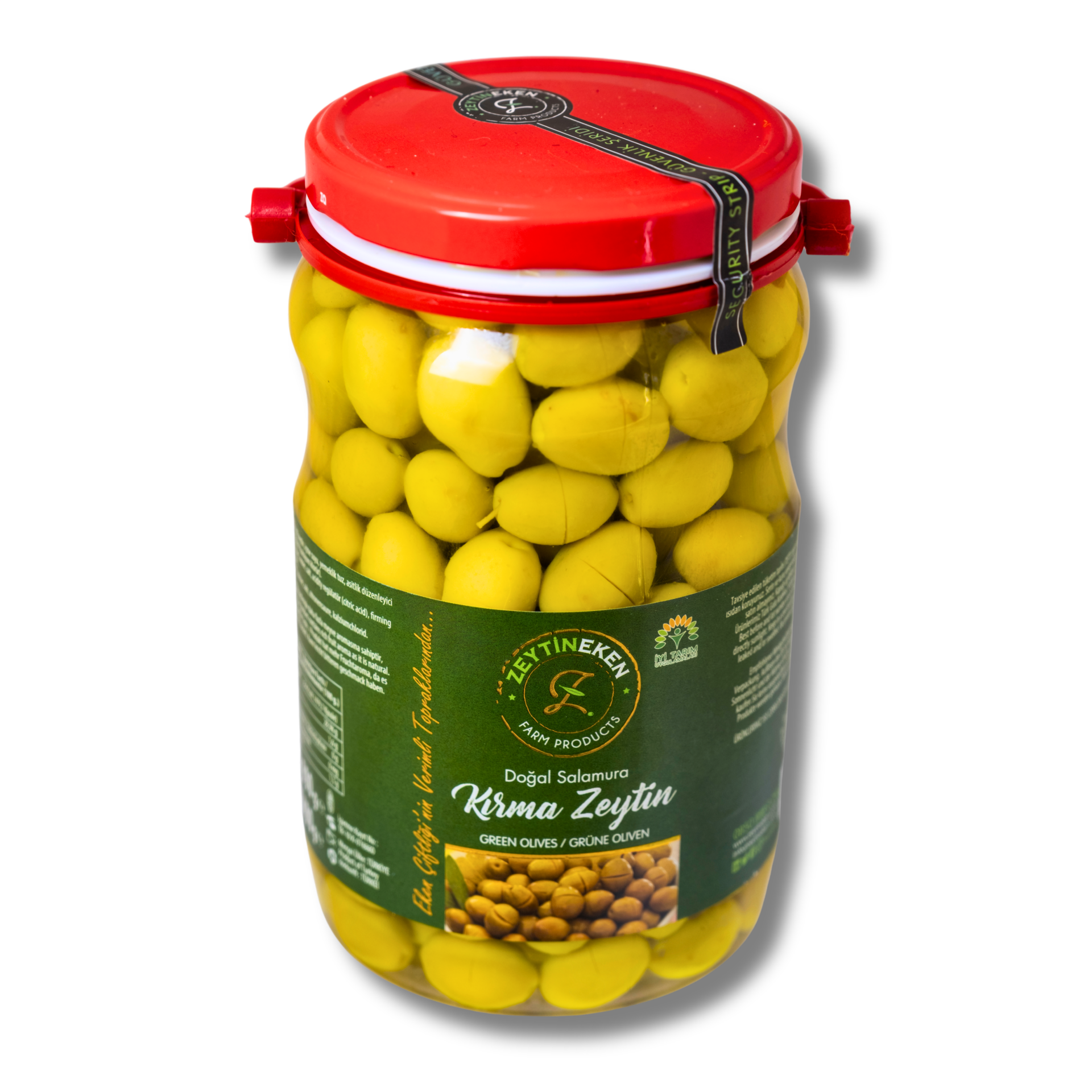 900 G. PET YEŞİL KIRMA ZEYTİN