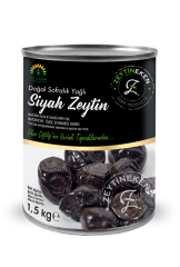 1,5 KG. SİYAH ZEYTİN S       (4 ADET !!!!!)